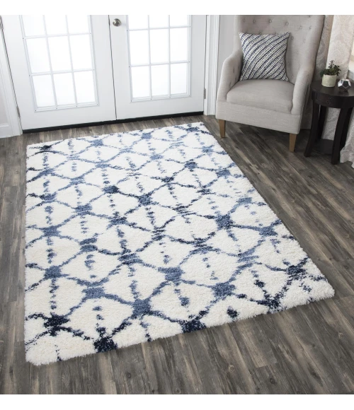 Rizzy Adana Area Rug AN697A 5'3" x 7'3" IVORY