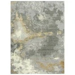 Rizzy Home Artistry ARY101 Gray Area Rug 2 ft. X 3 ft. Rectangle