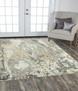 Rizzy Home Artistry ARY103 Neutral Area Rug 10 ft. X 13 ft. Rectangle