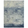 Rizzy Home Artistry ARY108 Blue Area Rug 2 ft. 6 in. X 10 ft. RUNNER