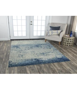 Rizzy Home Artistry ARY108 Blue Area Rug 9 ft. X 12 ft. Rectangle
