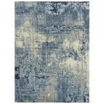 Rizzy Home Artistry ARY109 Blue Area Rug 2 ft. X 3 ft. Rectangle