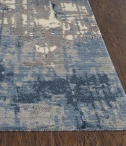 Rizzy Home Artistry ARY109 Blue Area Rug 2 ft. X 3 ft. Rectangle