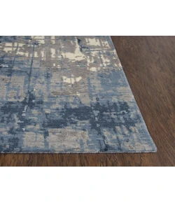 Rizzy Home Artistry ARY109 Blue Area Rug 2 ft. X 3 ft. Rectangle