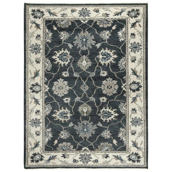 Rizzy Ashton ATN916 Black Area Rug