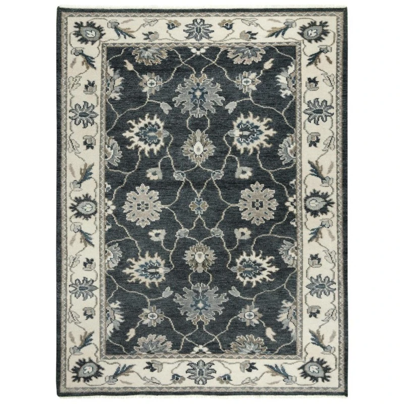 Rizzy Ashton ATN916 Black Area Rug