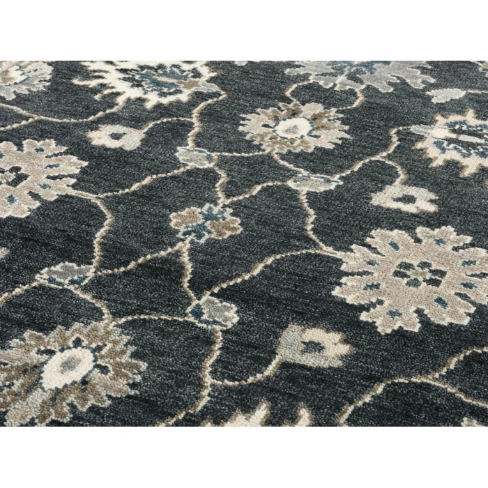 Rizzy Ashton ATN916 Black Area Rug