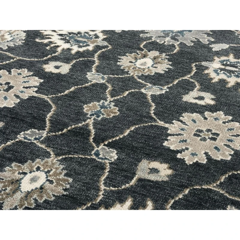 Rizzy Ashton ATN916 Black Area Rug