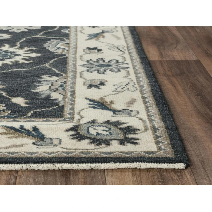 Rizzy Ashton ATN916 Black Area Rug
