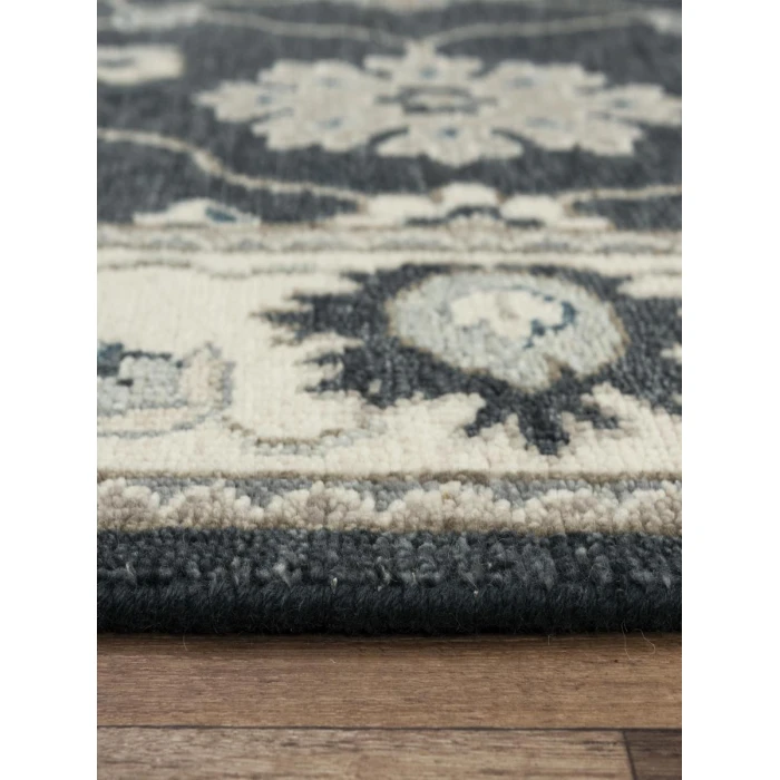 Rizzy Ashton ATN916 Black Area Rug