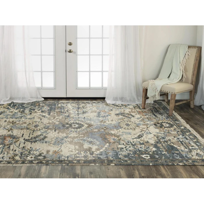 Rizzy Home Ashton Beige ATN917 2 ft. X 3 ft. Rectangle Rug