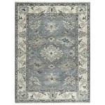 Rizzy Home Ashton ATN918 Gray Area Rug 8 ft. X 10 ft. Rectangle