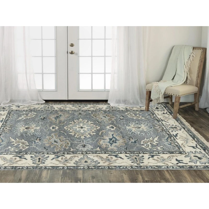 Rizzy Ashton ATN918 Gray Area Rug