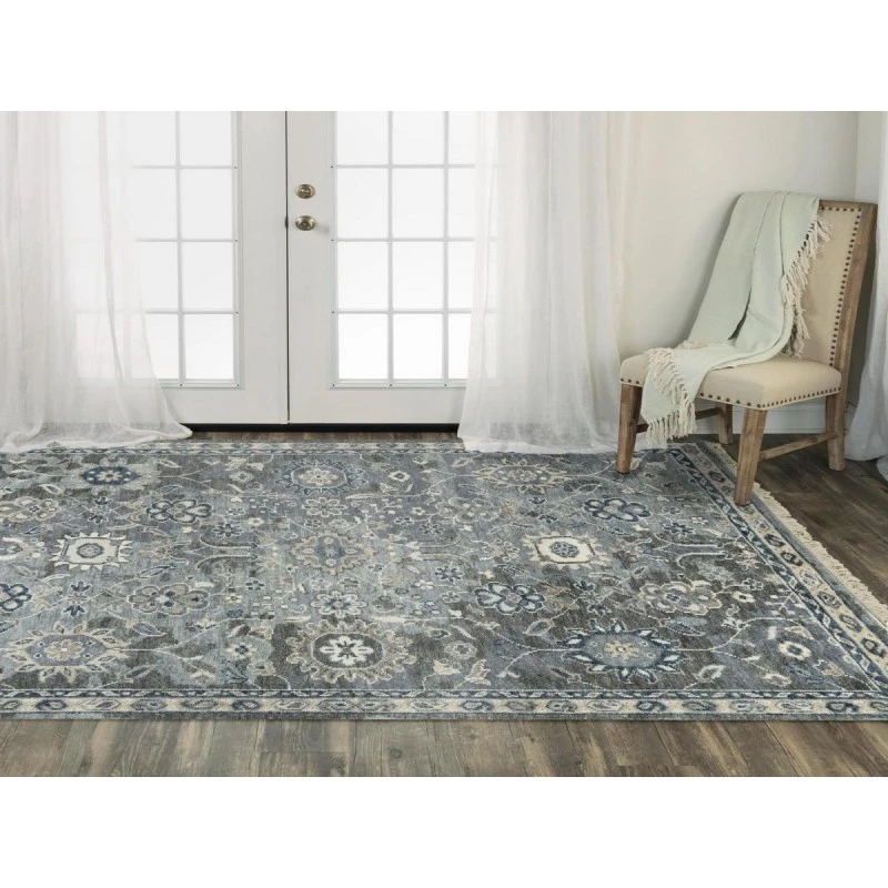 Rizzy Ashton ATN921 Gray Area Rug