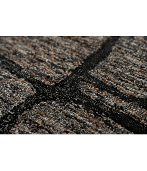 Rizzy Becker Area Rug BKR103 5' x 8' Charcoal