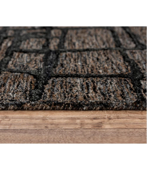 Rizzy Becker Area Rug BKR103 5' x 8' Charcoal