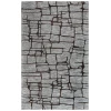 Rizzy Home Becker BKR104 Gray Area Rug 5 ft. X 8 ft. Rectangle