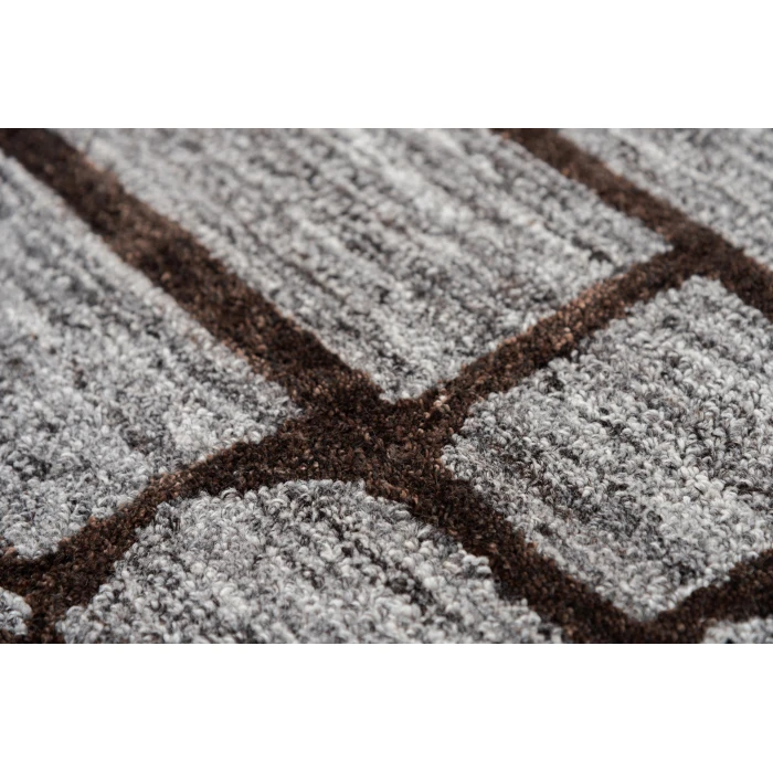 Rizzy Becker Area Rug BKR104 5' x 8' Gray