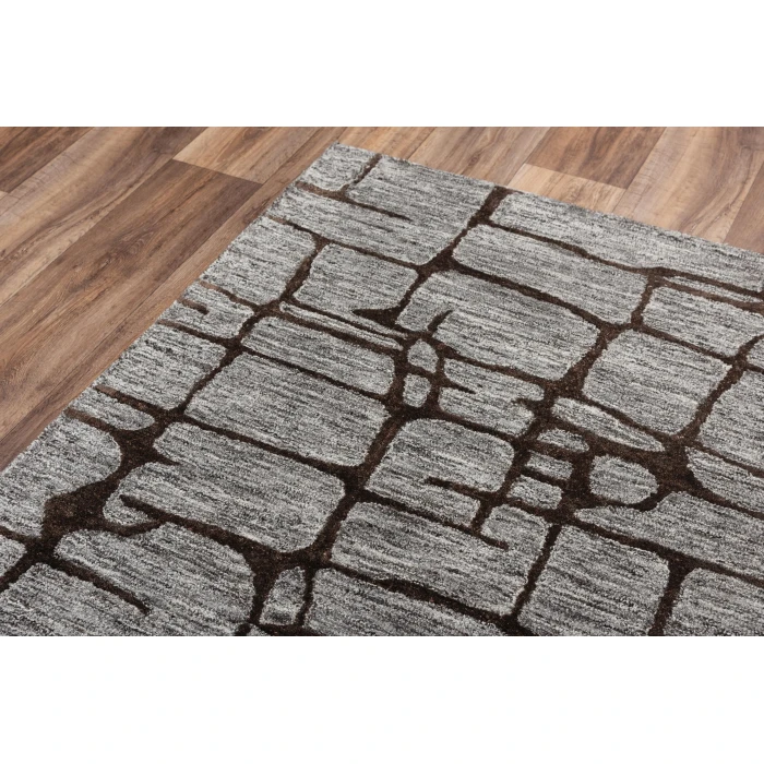 Rizzy Becker Area Rug BKR104 5' x 8' Gray