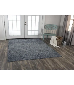 Rizzy Home Berkshire BKS101 Blue Area Rug 8 ft. 6 in. X 11 ft. 6 in. Rectangle