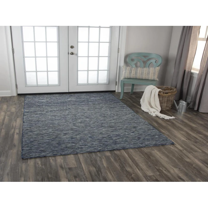 Rizzy Berkshire Area Rug BKS101 5' x 7'6" Blue