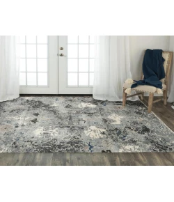 Rizzy Home Belmont BMT953 Neutral Area Rug 6 ft. X 9 ft. Rectangle