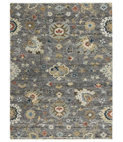 Rizzy Home Belmont BMT954 Gray Area Rug 6 ft. X 9 ft. Rectangle