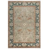 Rizzy Home Belmont BMT956 Light Blue Area Rug 9 ft. X 12 ft. Rectangle