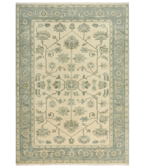 Rizzy Belmont Area Rug BMT960 6' x 9' Ivory/Blue