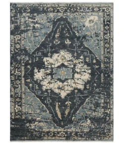 Rizzy Home Belmont BMT987 Blue Area Rug 2 ft. X 3 ft. Rectangle