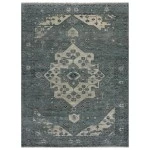 Rizzy Home Belmont BMT990 Blue Area Rug 2 ft. X 3 ft. Rectangle