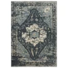 Rizzy Home Belmont BMT987 Blue Area Rug 9 ft. X 12 ft. Rectangle