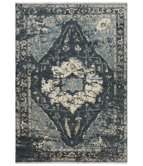 Rizzy Belmont Area Rug BMT987 9' x 12' Blue
