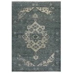 Rizzy Home Belmont BMT990 Blue Area Rug 6 ft. X 9 ft. Rectangle