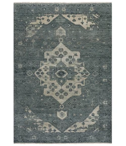 Rizzy Home Belmont BMT990 Blue Area Rug 8 ft. X 10 ft. Rectangle