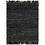 Rizzy Home Bengal BNL934 Black Area Rug 5 ft. X 7 ft. 6 in. Rectangle