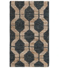 Rizzy Home Bengal BNL940 Black Area Rug 8 ft. X 10 ft. Rectangle