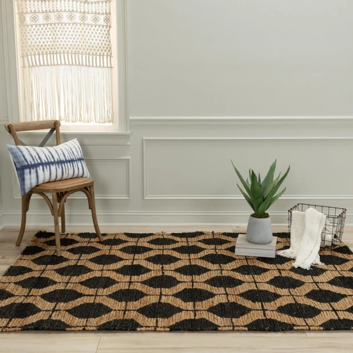 Rizzy Bengal BNL940 Black Area Rug