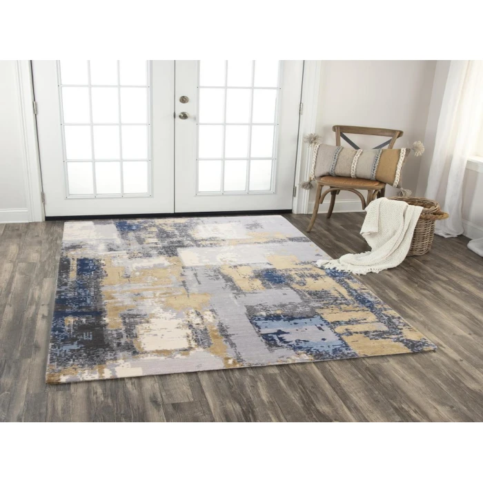 Rizzy Bolero BOL725 Blue Area Rug