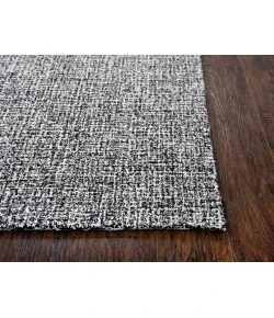 Rizzy Home Brindleton BR223B Black / Ivory Area Rug 8 ft. X 8 ft. Round