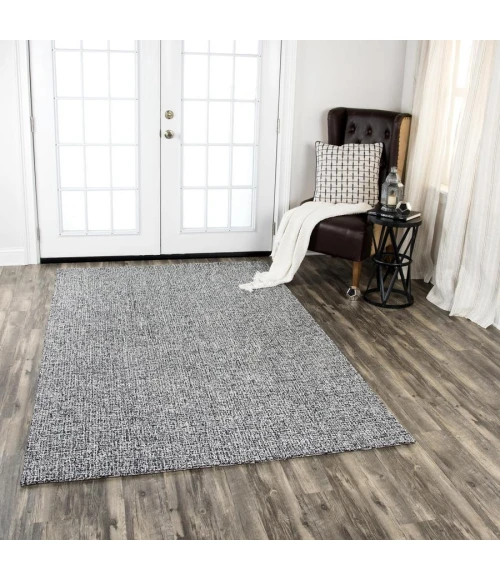 Rizzy Brindleton Area Rug BR223B 9' x 12' Black/White