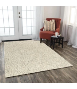 Rizzy Home Brindleton BR858A Beige / Brown Area Rug 5 ft. X 8 ft. Rectangle