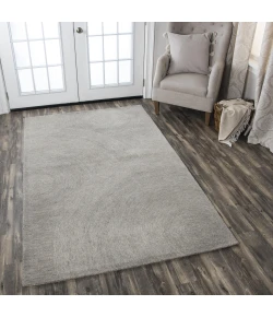 Rizzy Home Brindleton BR800A Gray / Natural Area Rug 9 ft. X 12 ft. Rectangle