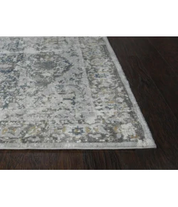 Rizzy Home Bristol BRS106 Beige / Blue Area Rug 2 ft. 7 in. X 8 ft. Runner