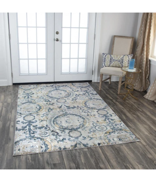 Rizzy Bristol Area Rug BRS107 3'11" x 5'6" Beige