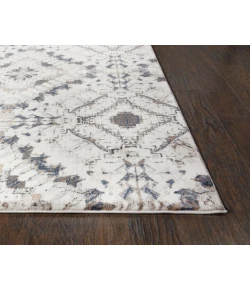 Rizzy Home Bristol BRS108 Beige / Blue Area Rug 2 ft. 7 in. X 8 ft. Runner