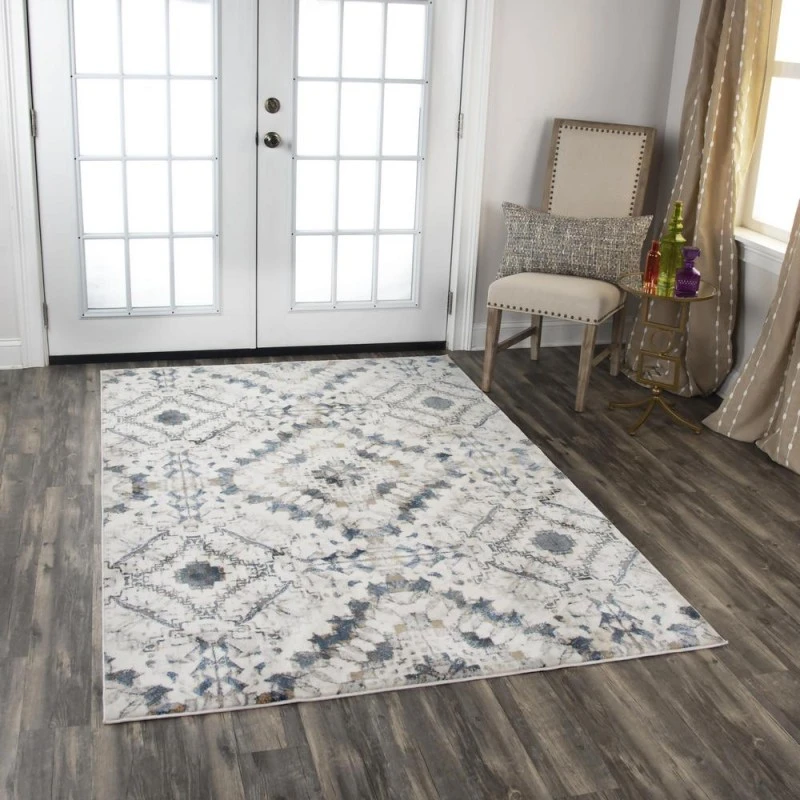 Rizzy Bristol Area Rug BRS108 3'11" x 5'6" Beige