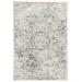 Rizzy Home Bristol BRS101 Beige / Blue Area Rug 3 ft. 11 in. X 5 ft. 6 in. Rectangle