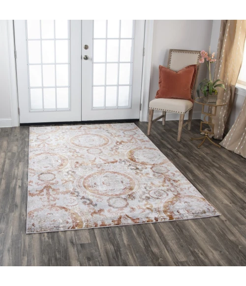 Rizzy Bristol Area Rug BRS109 3'11" x 5'6" Beige