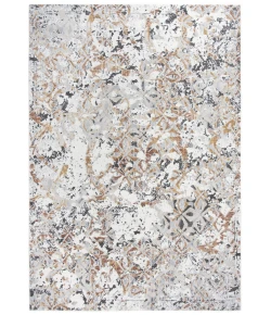 Rizzy Home Bristol BRS111 Beige / Copper Area Rug 2 ft. 7 in. X 8 ft. Runner
